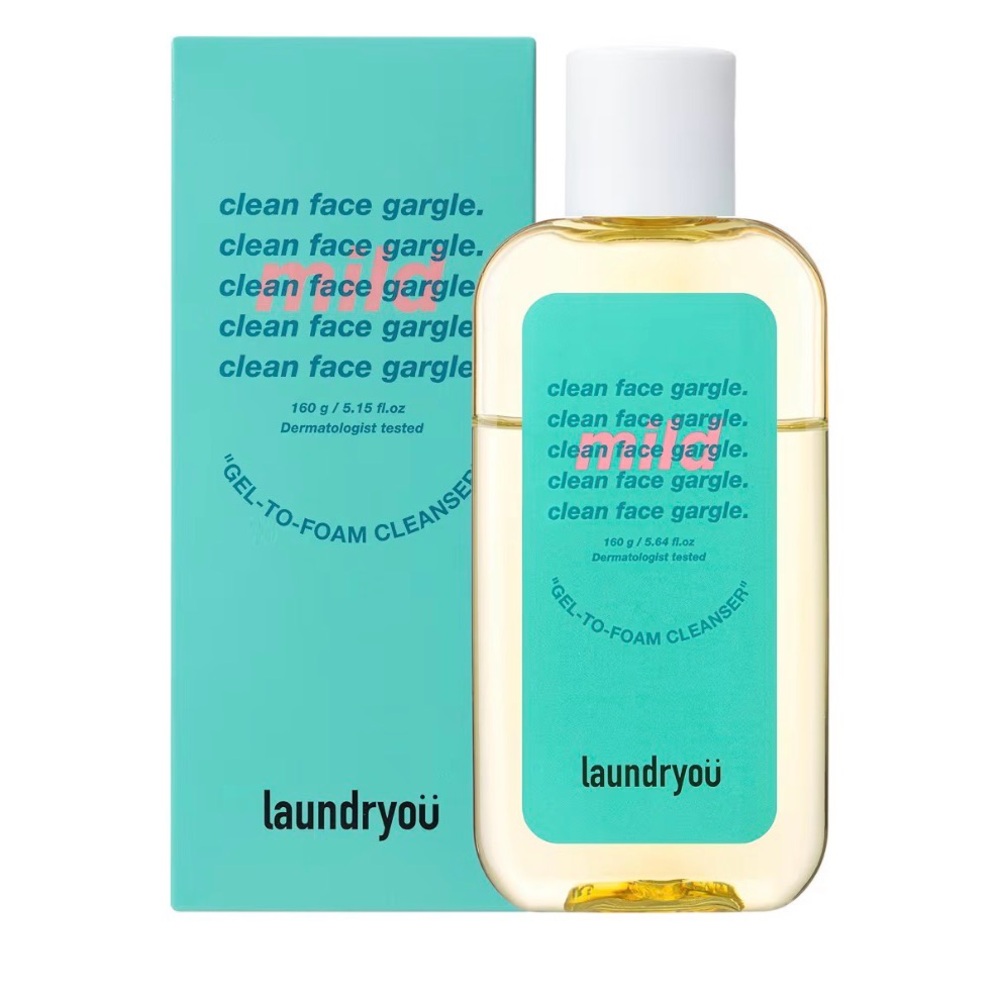 Laundryou Daily Deep Facial Gel-To-Foam Mild Cleanser